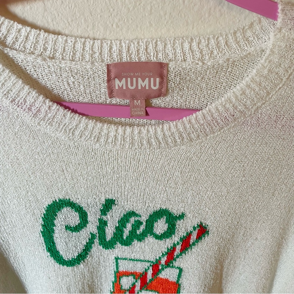 Show Me Your Mumu Ciao Cocktail Woodsy Sweater - Picture 4 of 9